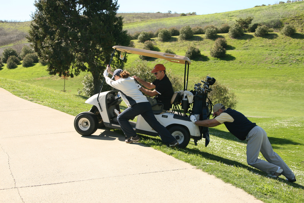 Why Your Golf Cart Loses Power Going Uphill | J's Golf Carts