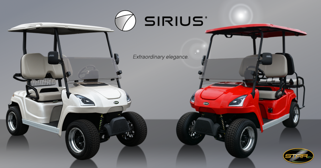 Sirius Golf Cart Graphic