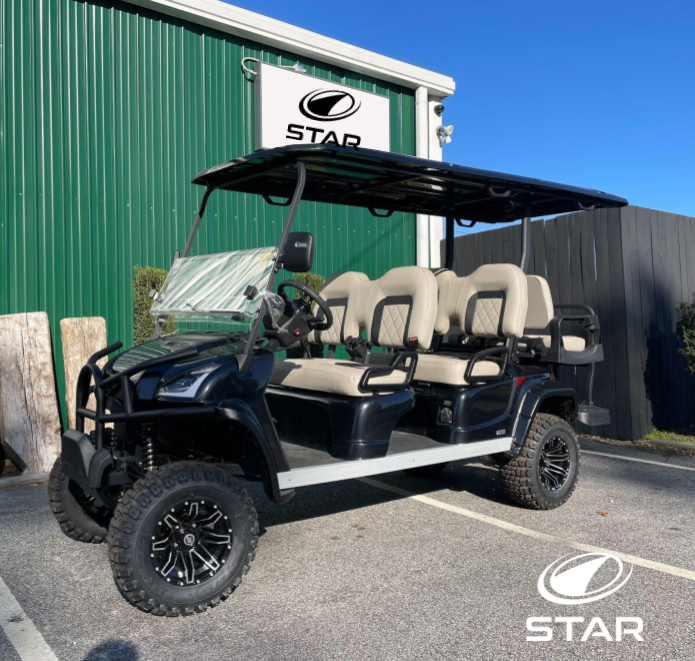 2022 Black Capella STAR Cart for sale at J's Golf Carts