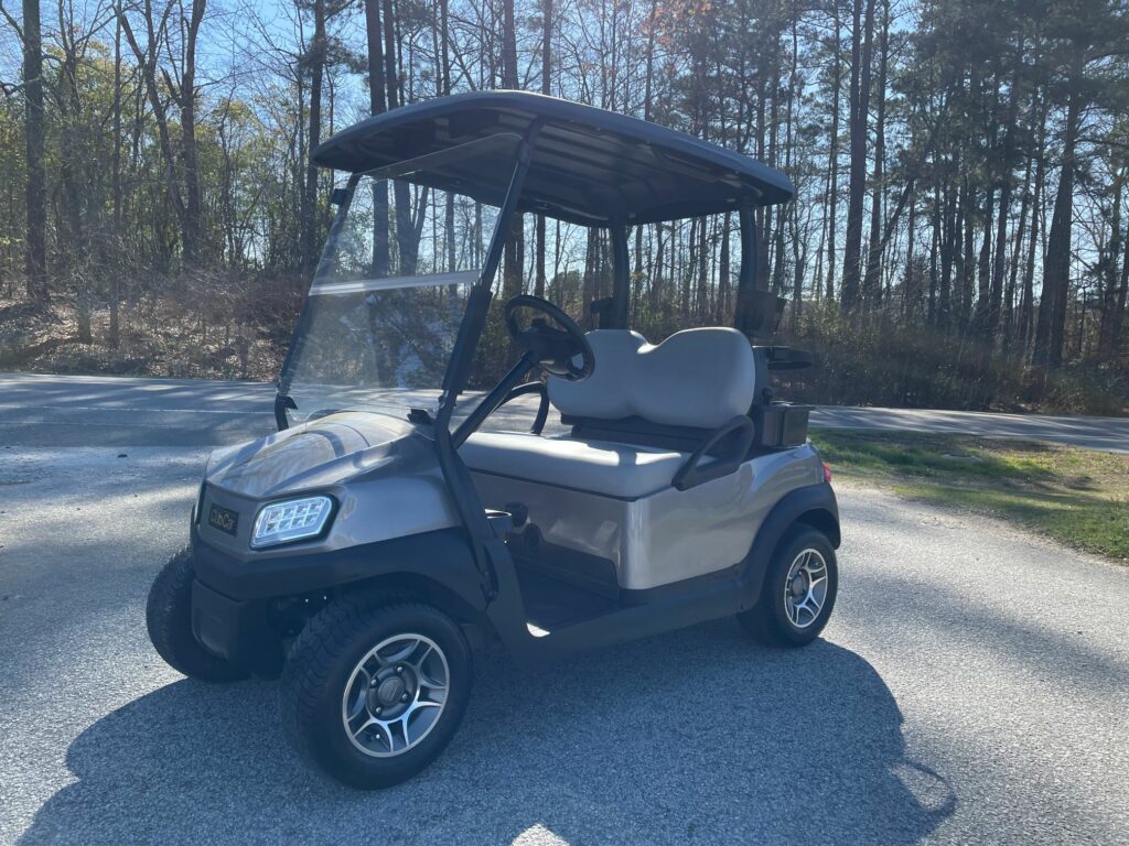 Side View of a 2019 Club Cart Tempo at J's Golf Carts