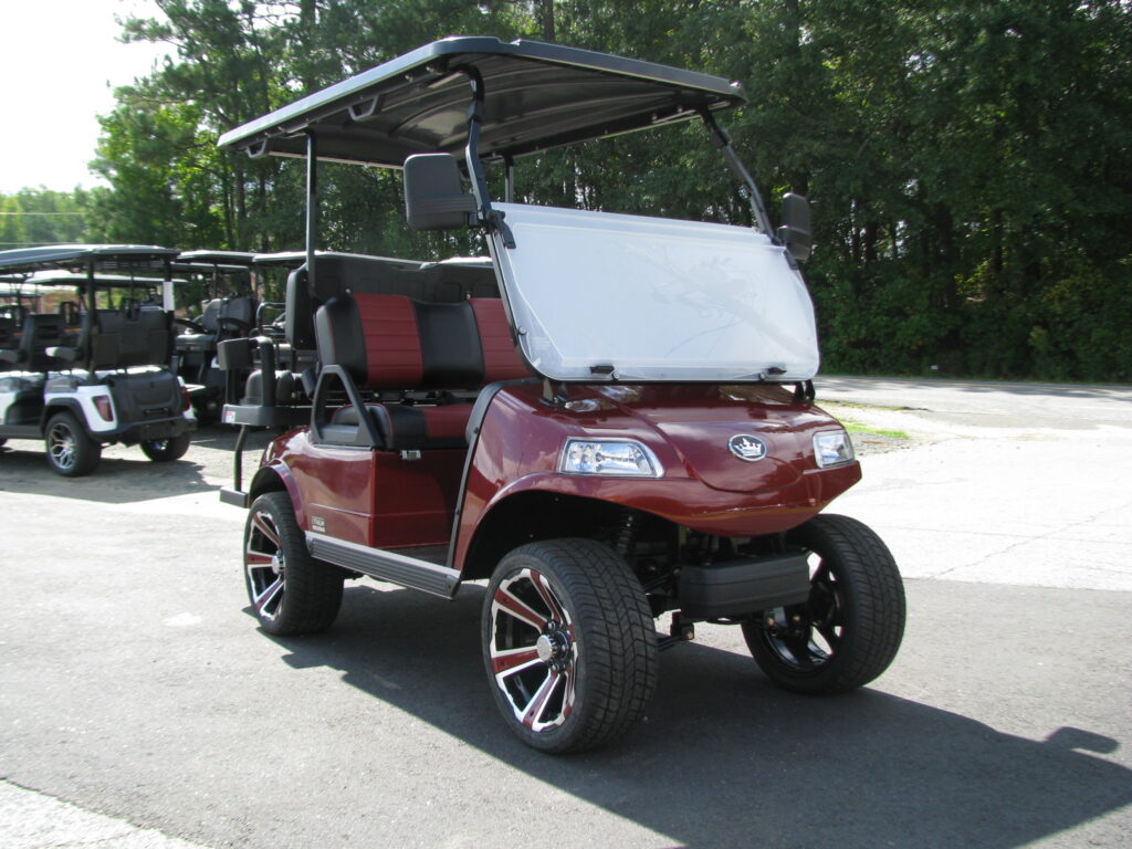Custom Wheel Golf Cart